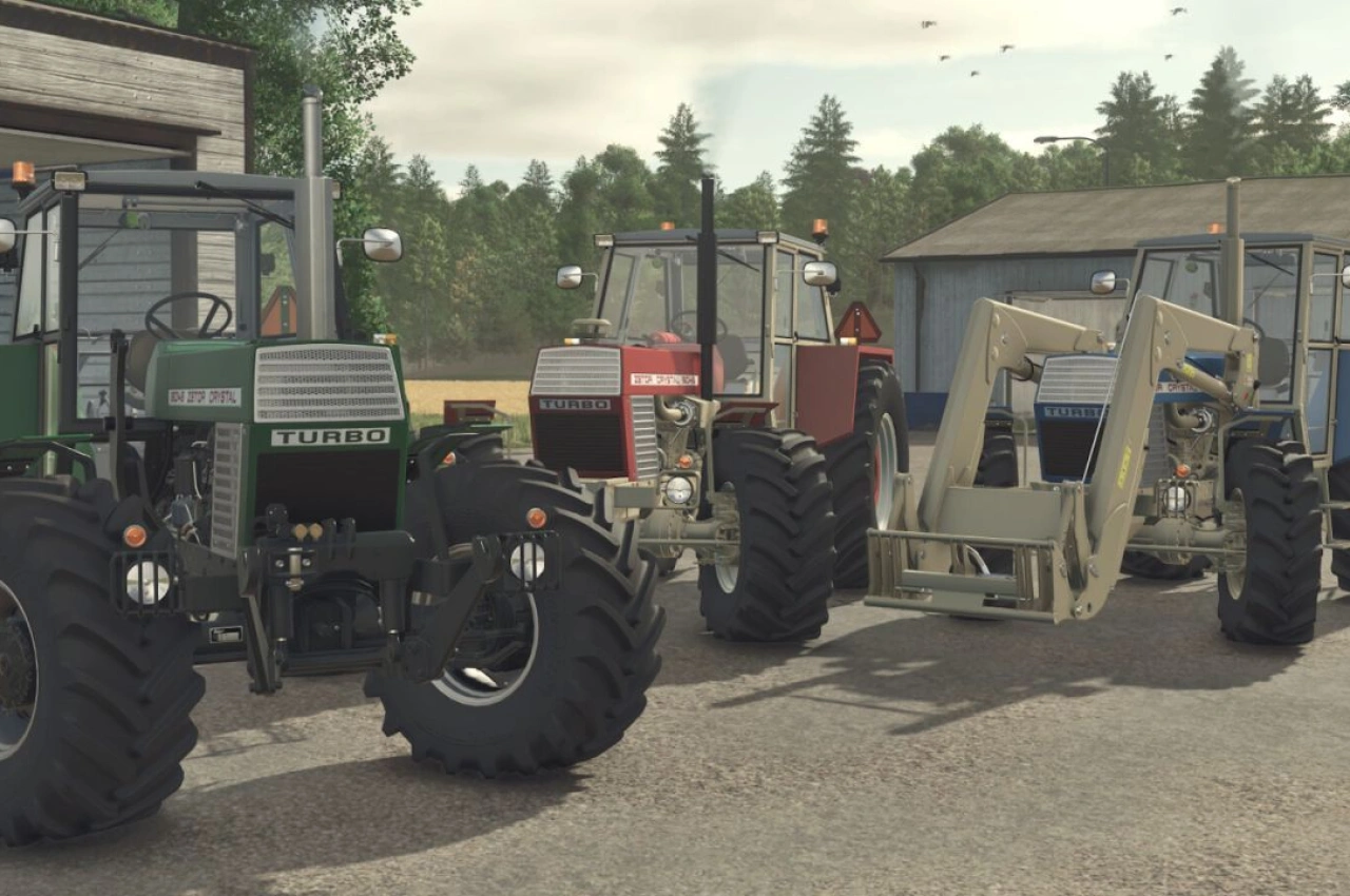 Трактор Zetor Crystal 16045 для Farming Simulator 25