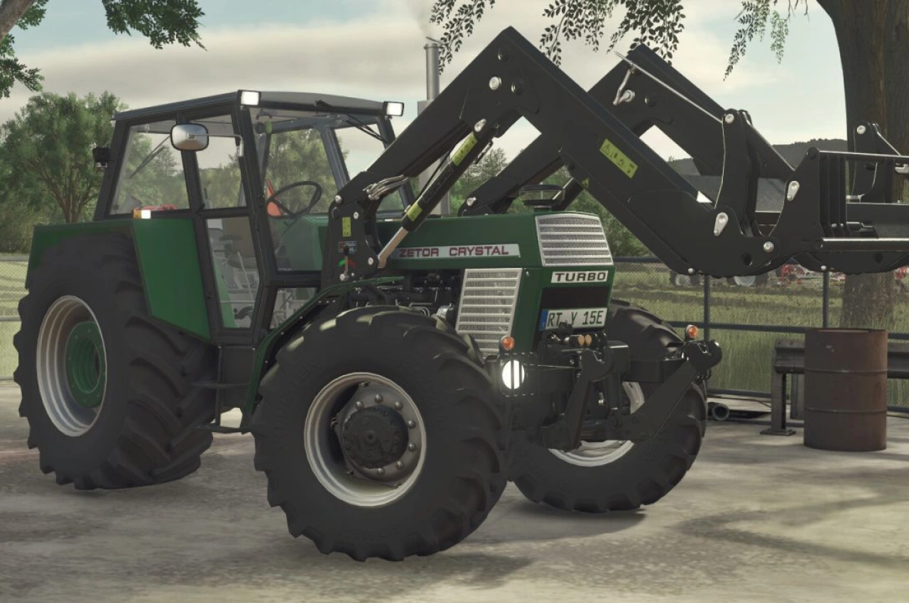 Трактор Zetor Crystal 16045 для Farming Simulator 25