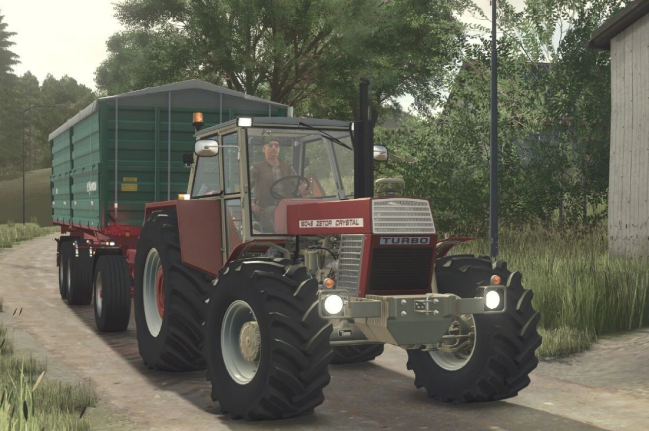 Трактор Zetor Crystal 16045 для Farming Simulator 25