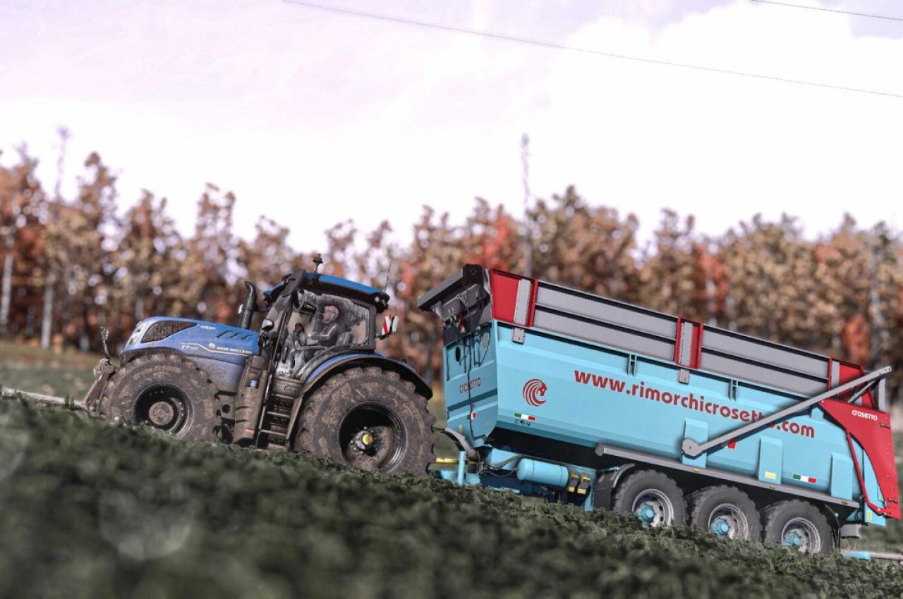 Причіп Crosetto NL27MR для Farming Simulator 25