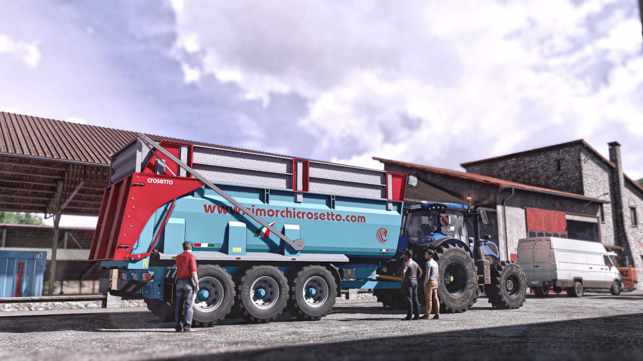 Anhänger Crosetto NL27MR für Farming Simulator 25