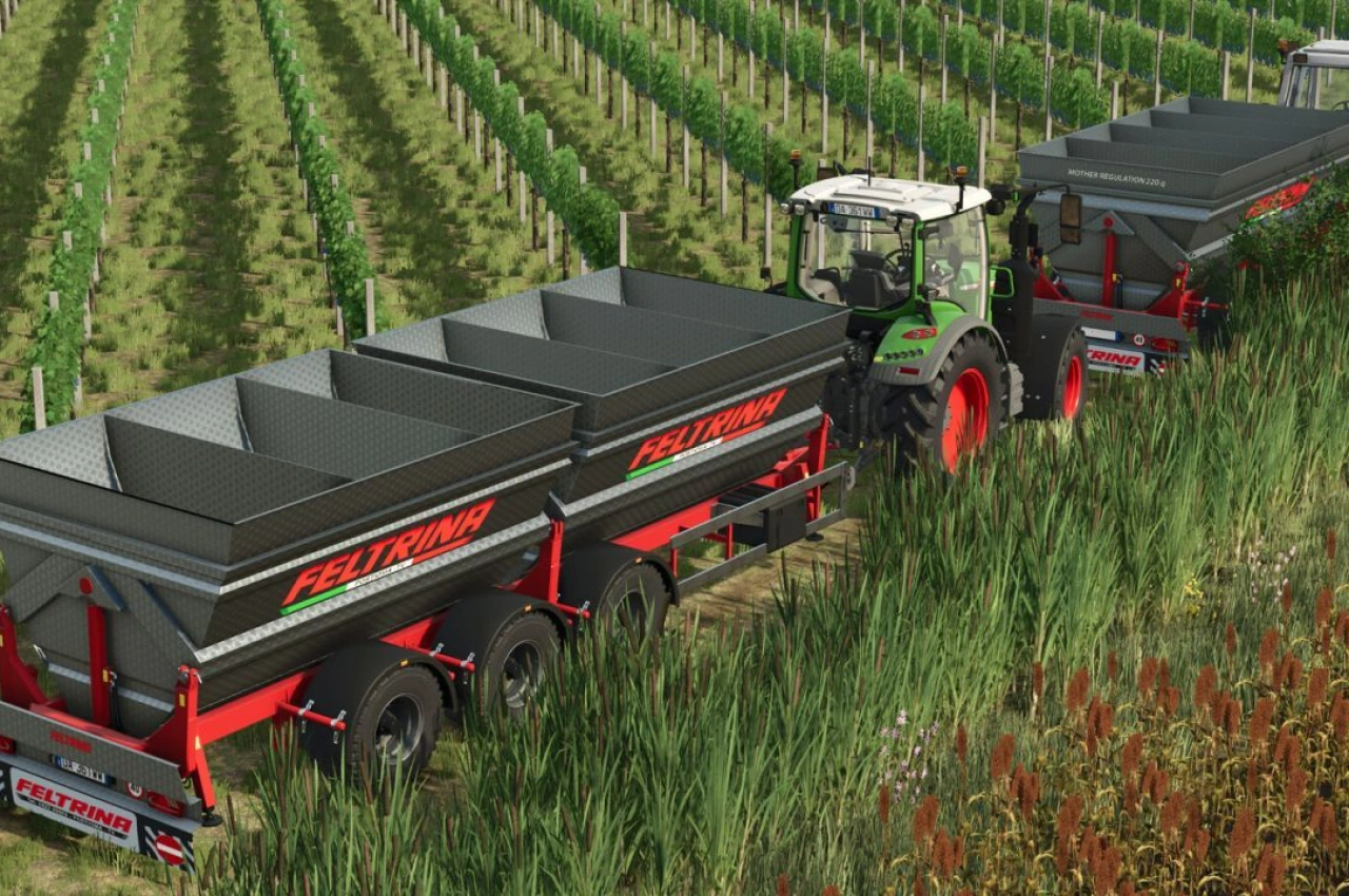 Причіп Feltrina Vigneto для Farming Simulator 25