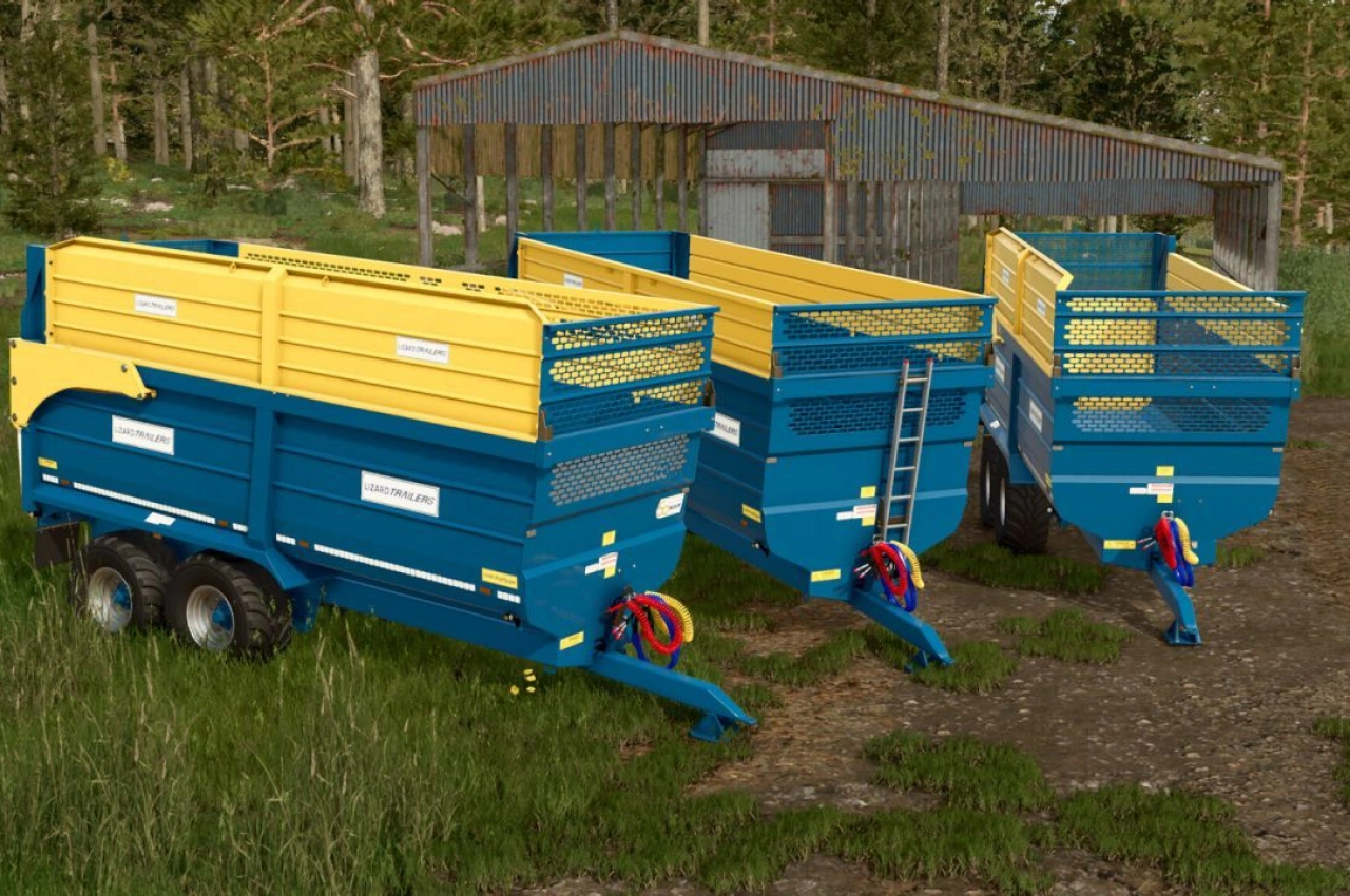 Причіп Lizard Halfpipe Pack для Farming Simulator 25