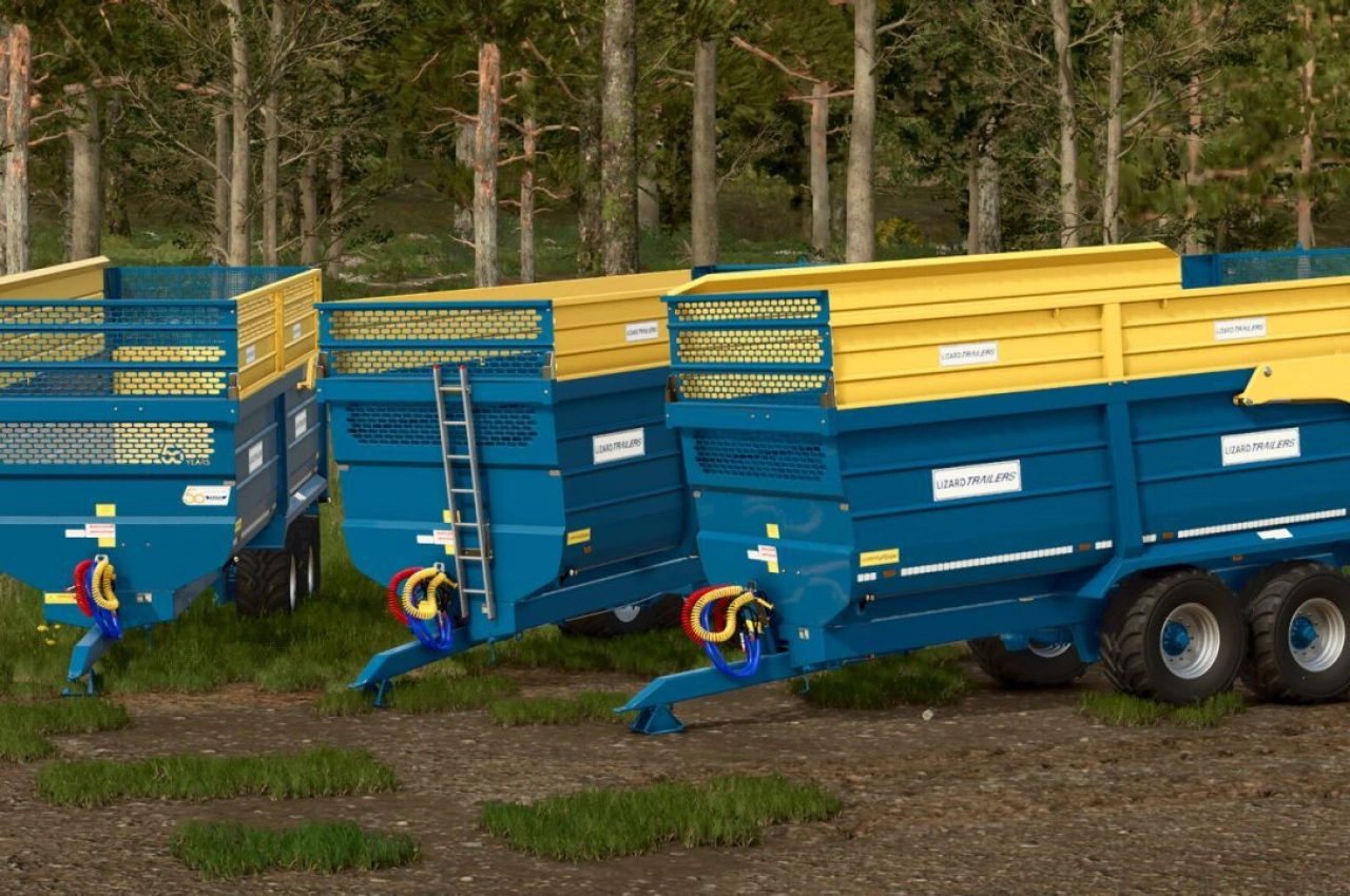 Причіп Lizard Halfpipe Pack для Farming Simulator 25
