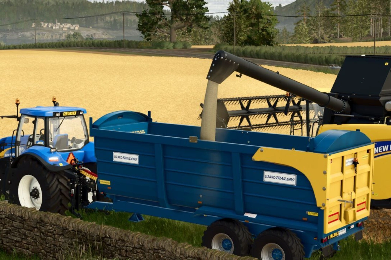 Причіп Lizard Halfpipe Pack для Farming Simulator 25