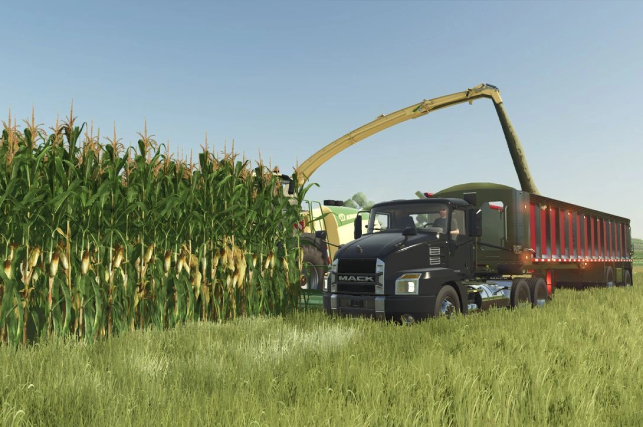 Причіп Lizard Trail Frameless End Dump для Farming Simulator 25