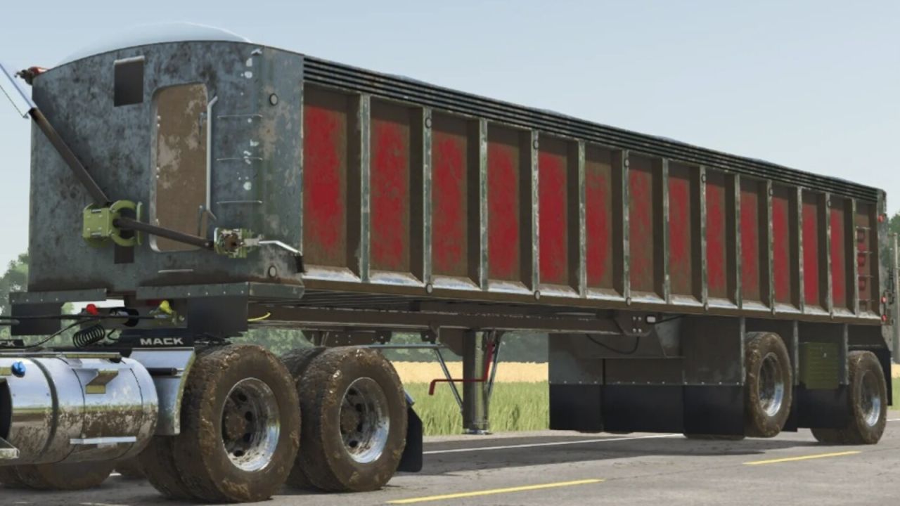 Причіп Lizard Trail Frameless End Dump для Farming Simulator 25