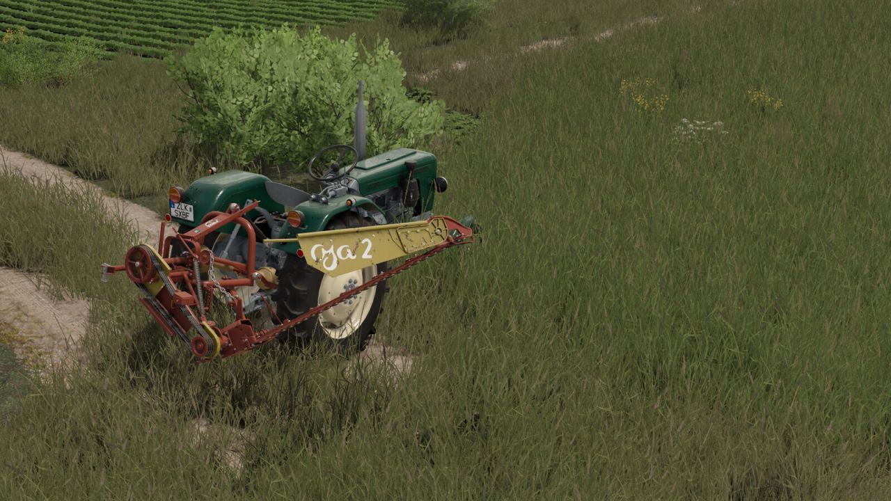 Косарка Lizard Z034 "Osa 2" для Farming Simulator 25