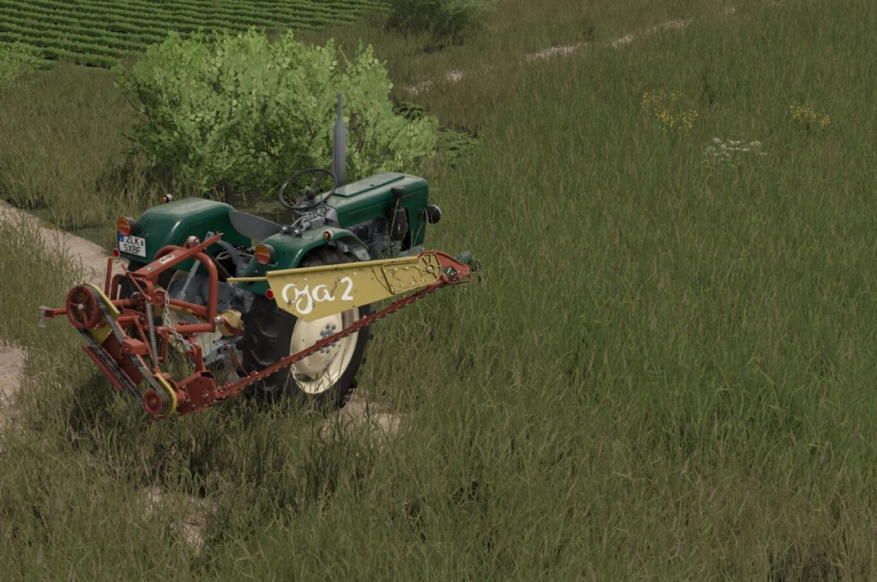 Косарка Lizard Z034 "Osa 2" для Farming Simulator 25