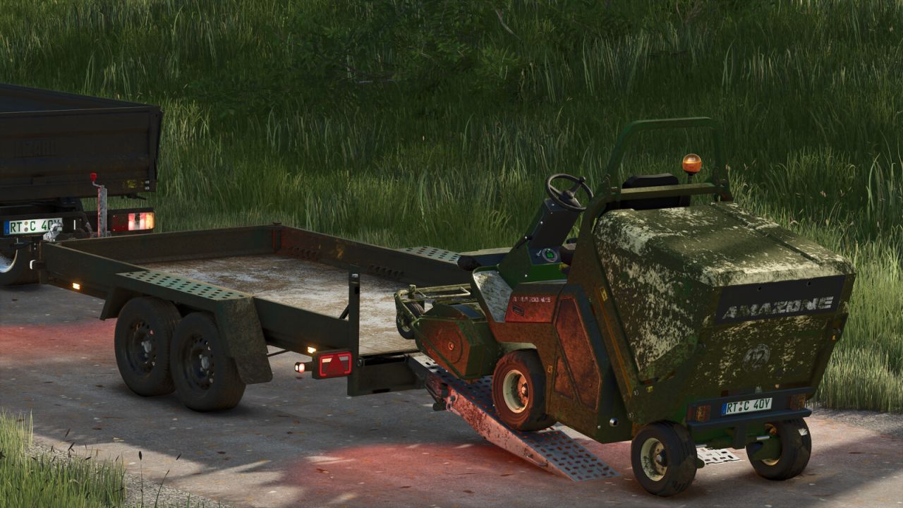 Трейлер Stema Bauma для Farming Simulator 25