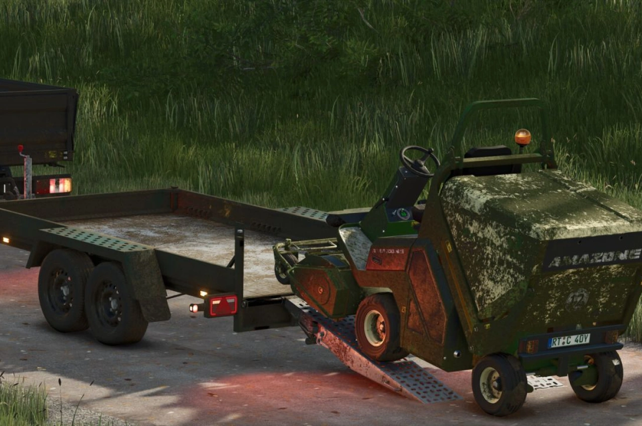 Трейлер Stema Bauma для Farming Simulator 25