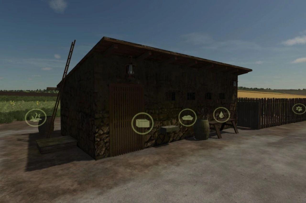 Стара свинарня для Farming Simulator 25