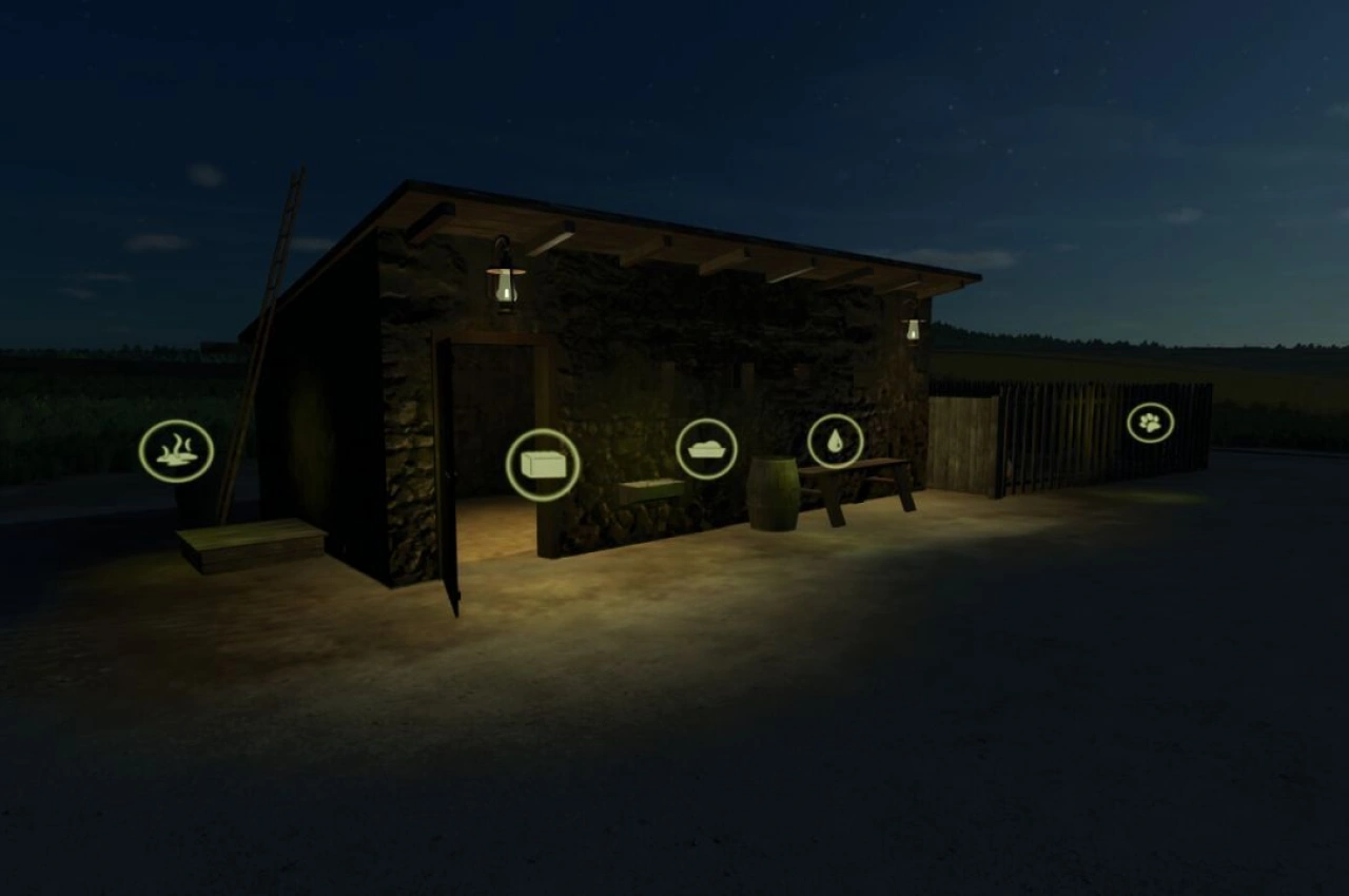 Стара свинарня для Farming Simulator 25