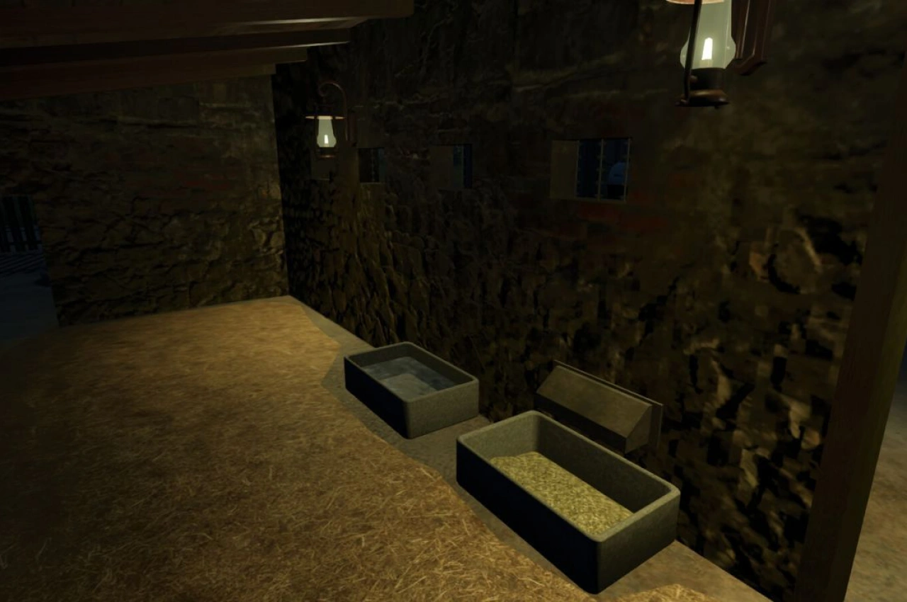 Стара свинарня для Farming Simulator 25