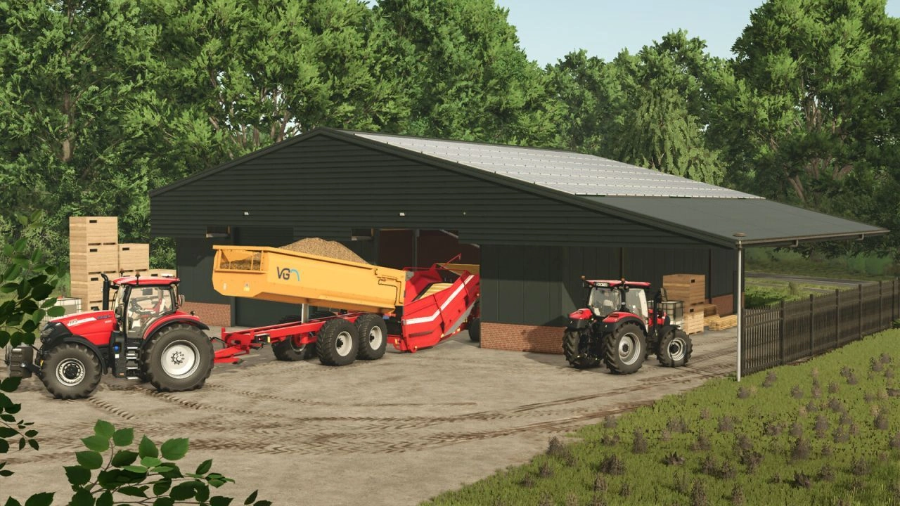 Складський сарай для Farming Simulator 25