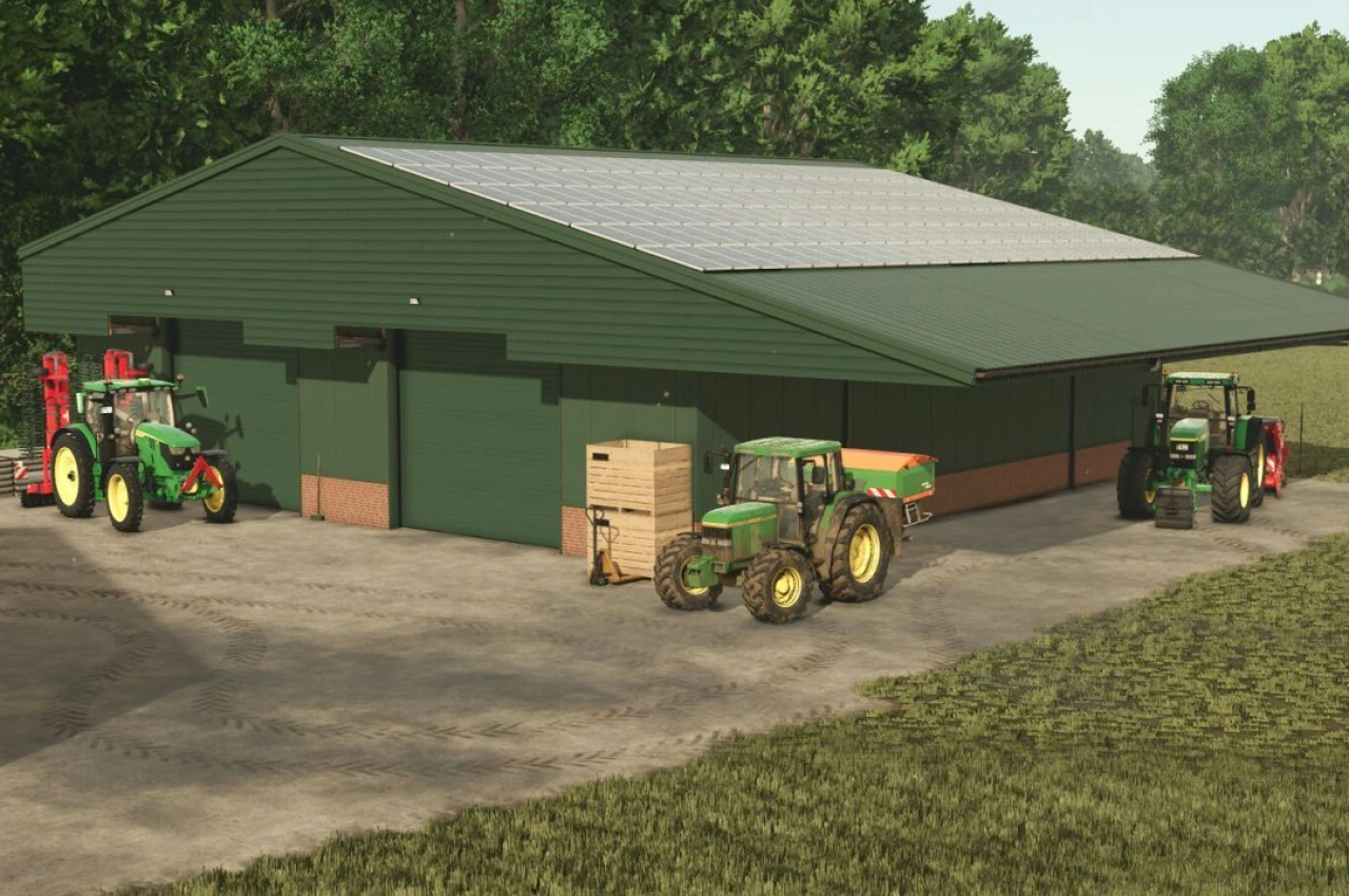 Складський сарай для Farming Simulator 25