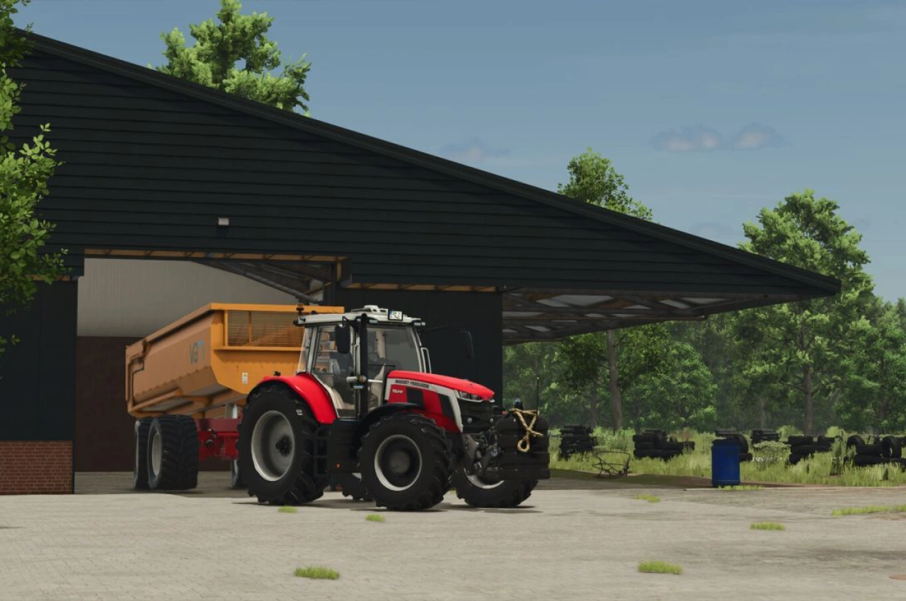 Складський сарай для Farming Simulator 25