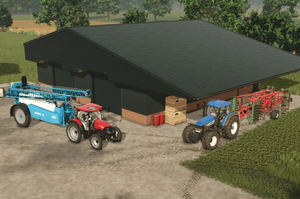 Складський сарай для Farming Simulator 25
