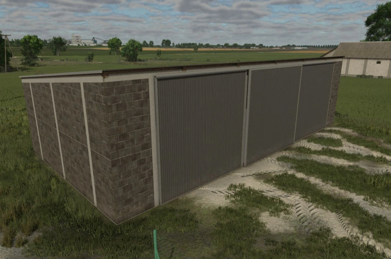 Гараж 18x9 для Farming Simulator 25