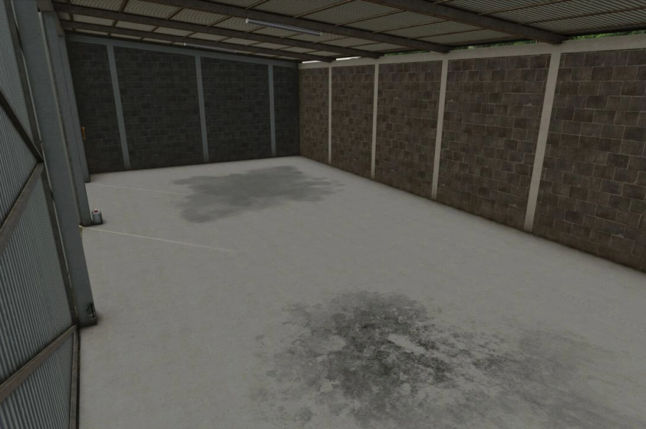 Гараж 18x9 для Farming Simulator 25