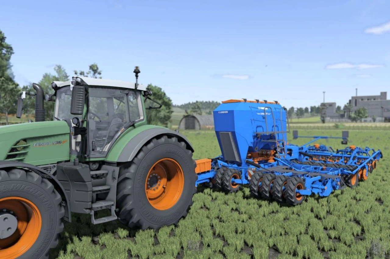 Сівалка Lemken Solitair DT для Farming Simulator 25