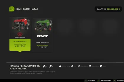 Fendt Rotana з камерою для Farming Simulator 25