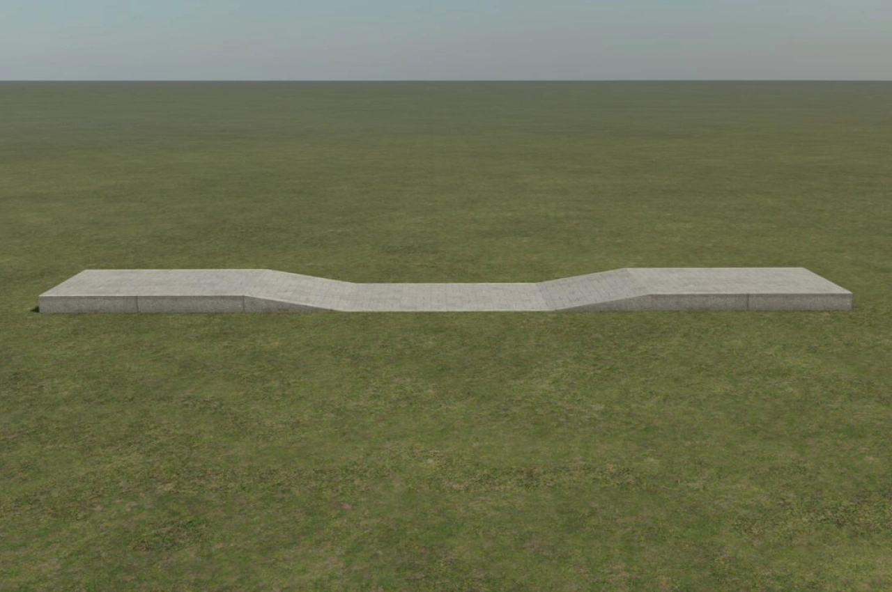 Пакет тротуарів (Prefab) для Farming Simulator 25