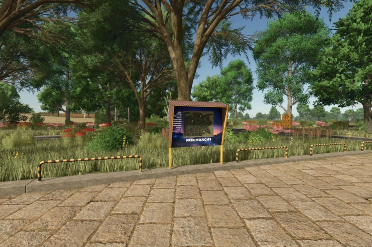 Карта FrechDachs 4x для Farming Simulator 25