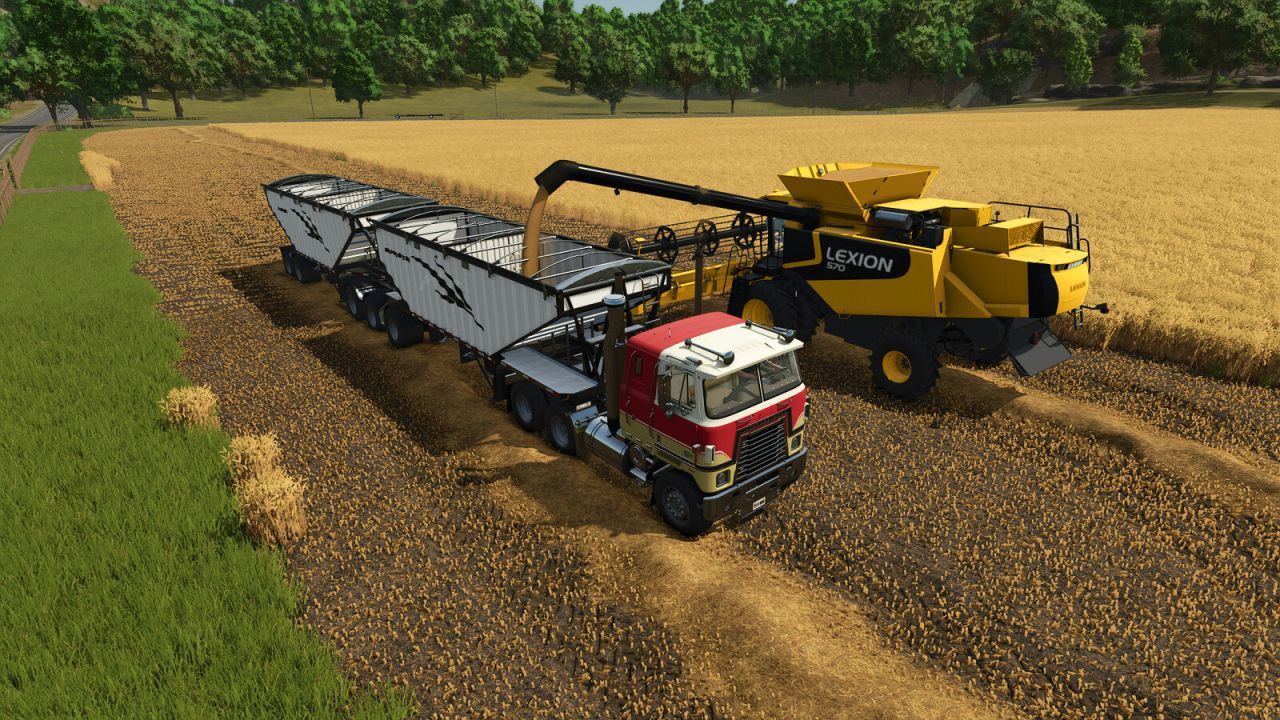 Комбайн CLAAS Lexion 560-590 US для Farming Simulator 25