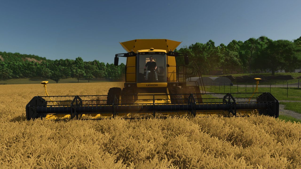 Комбайн CLAAS Lexion 560-590 US для Farming Simulator 25