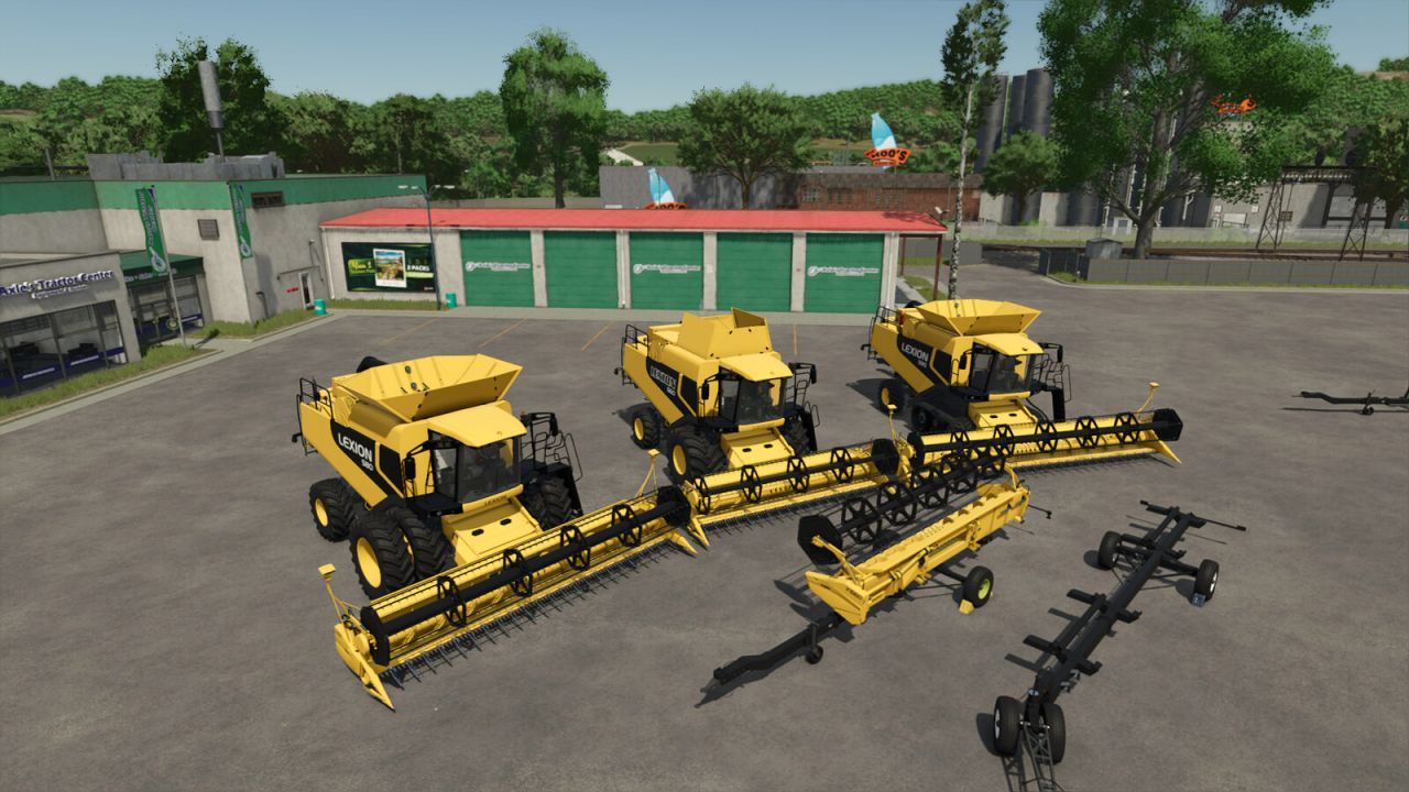 Комбайн CLAAS Lexion 560-590 US для Farming Simulator 25