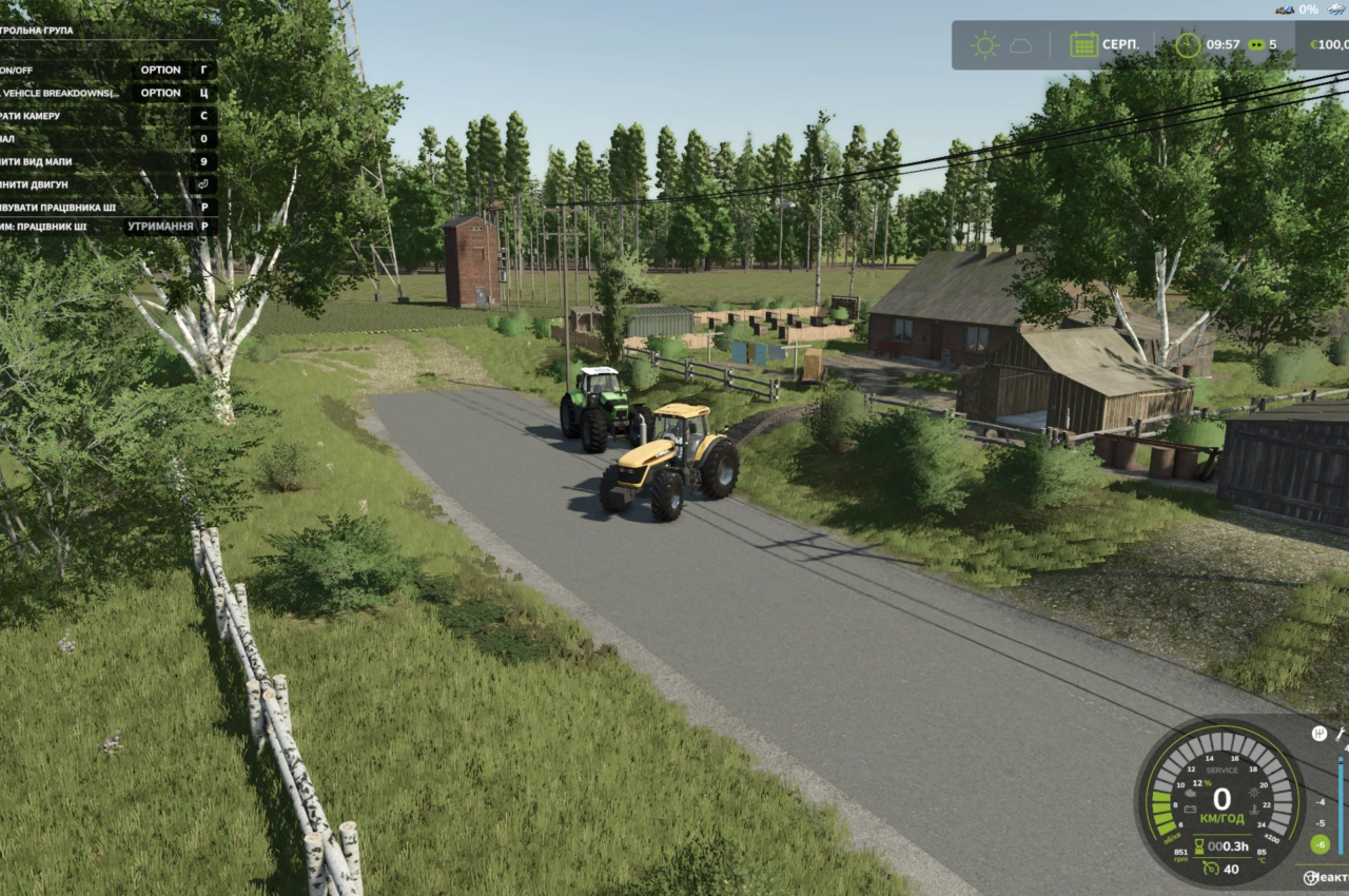 Карта Околиці