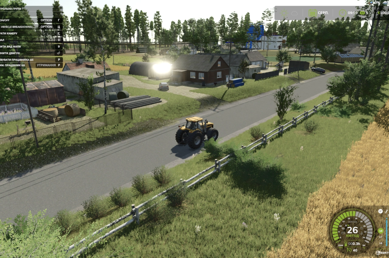 Карта Околиці