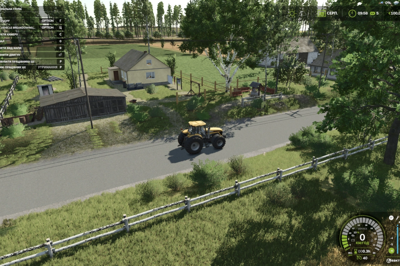 Карта Околиці