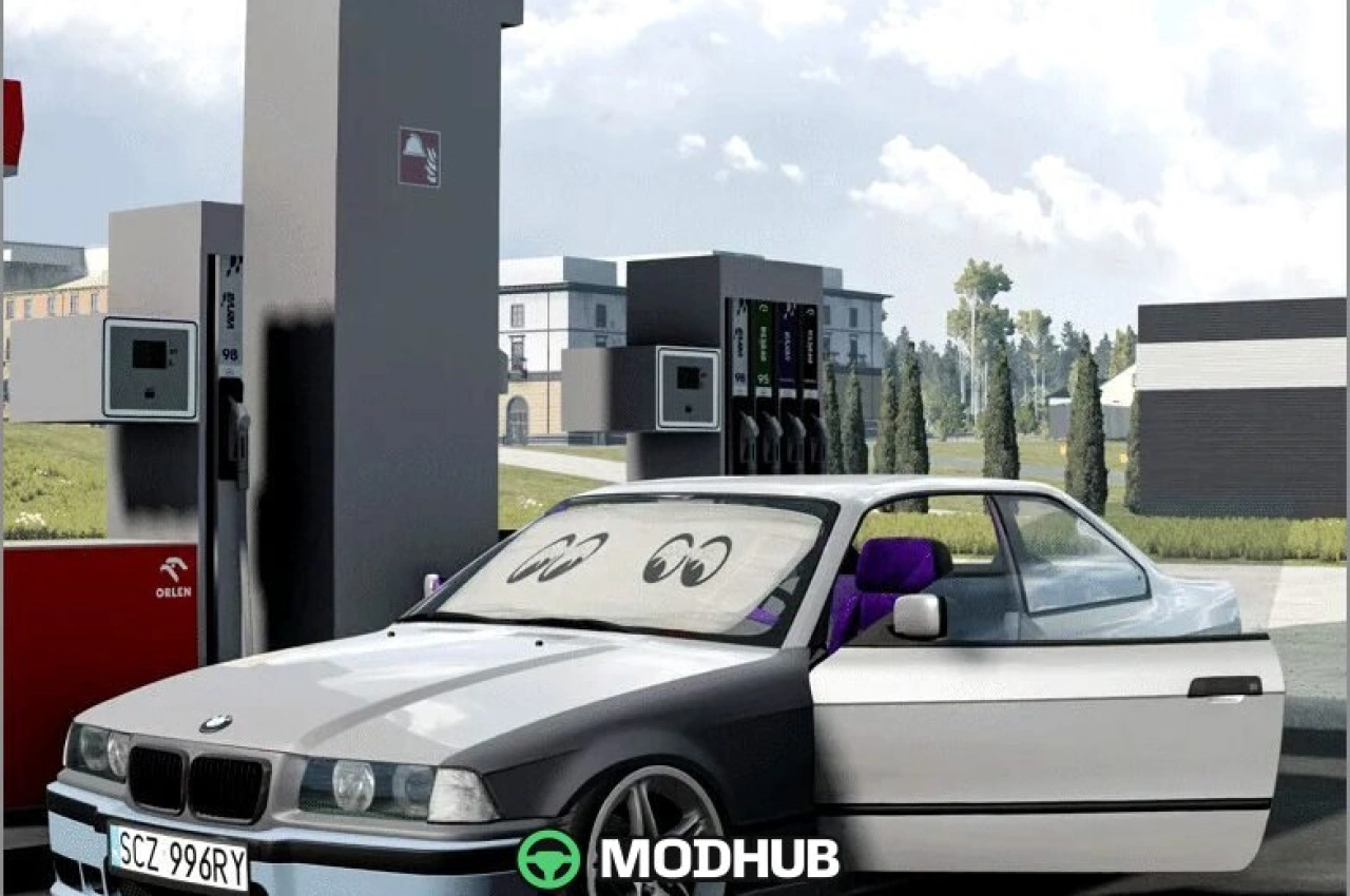 Автомобіль BMW E36 Adam PLG для BeamNG.drive