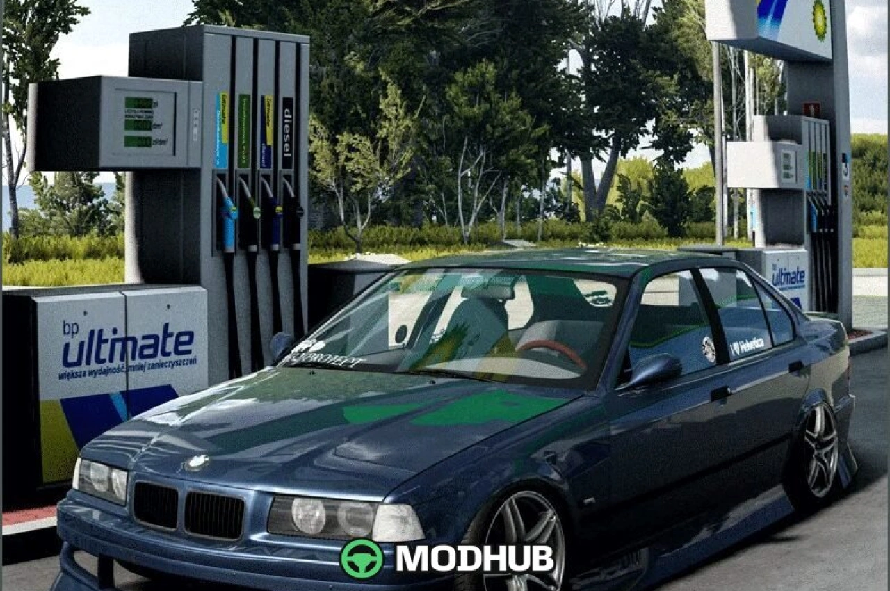 Автомобіль BMW E36 Adam PLG для BeamNG.drive