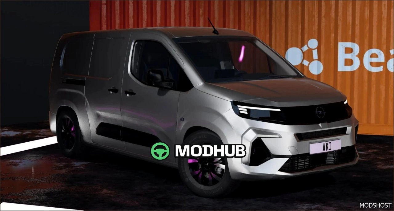 Мінівен Stellantis Pack 2025 для BeamNG.drive