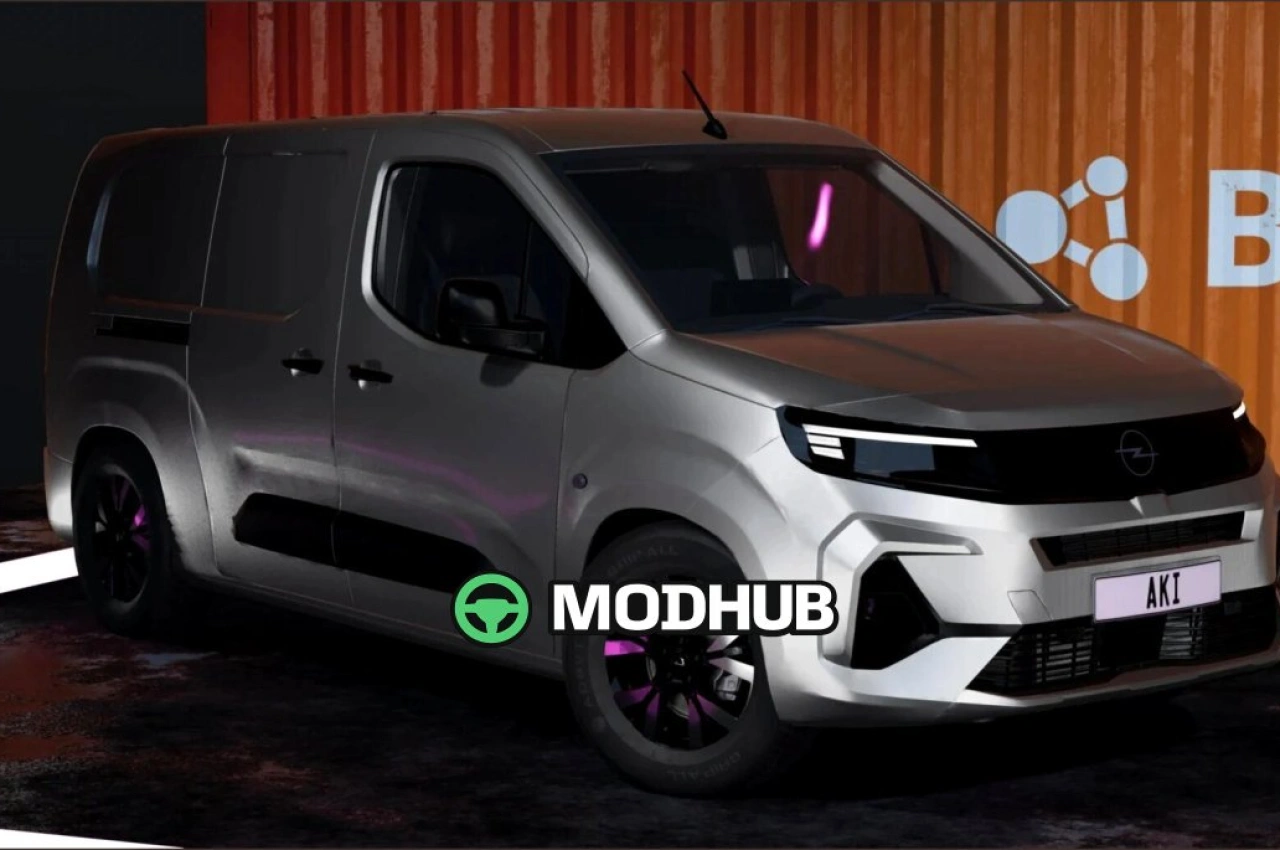 Мінівен Stellantis Pack 2025 для BeamNG.drive