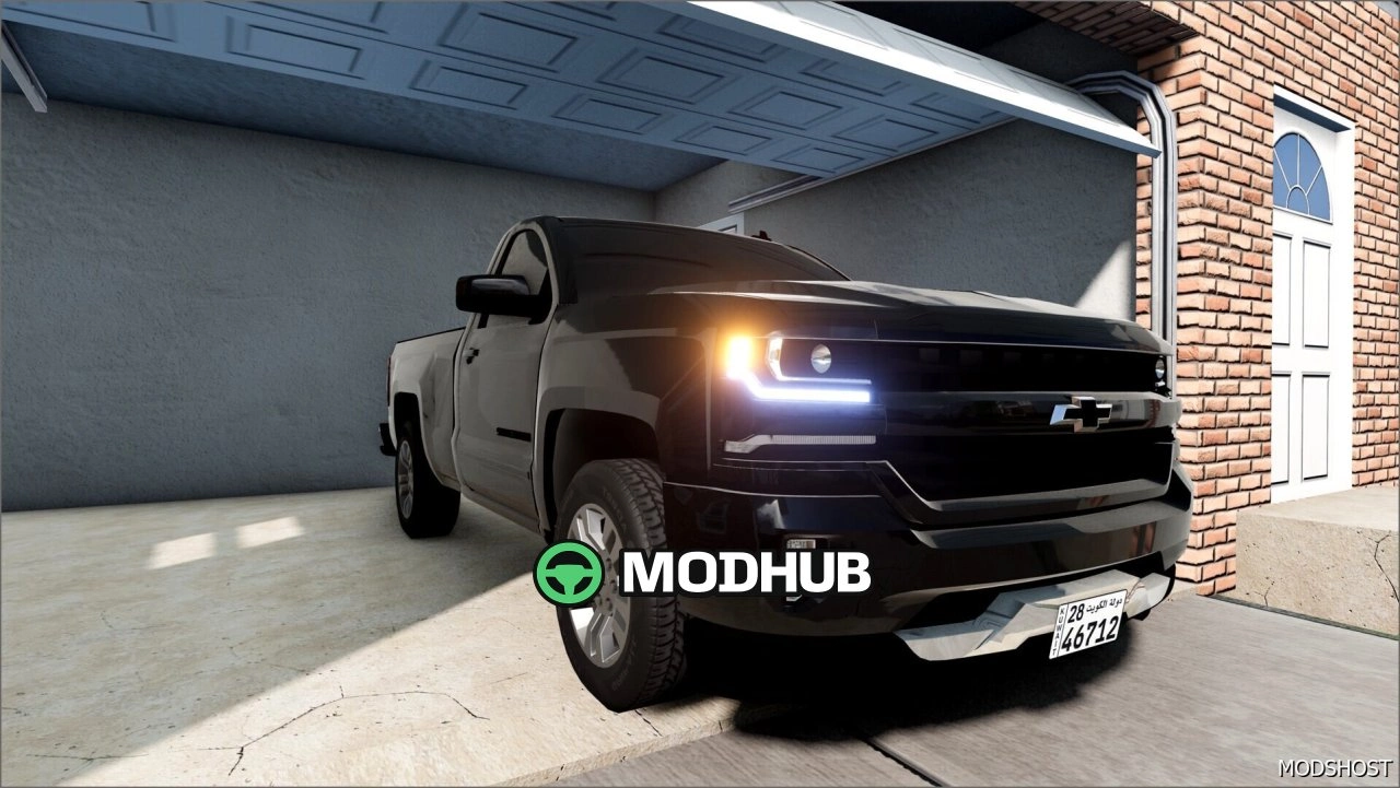 Пікап Chevrolet Silverado 2016-2018 для BeamNG.drive