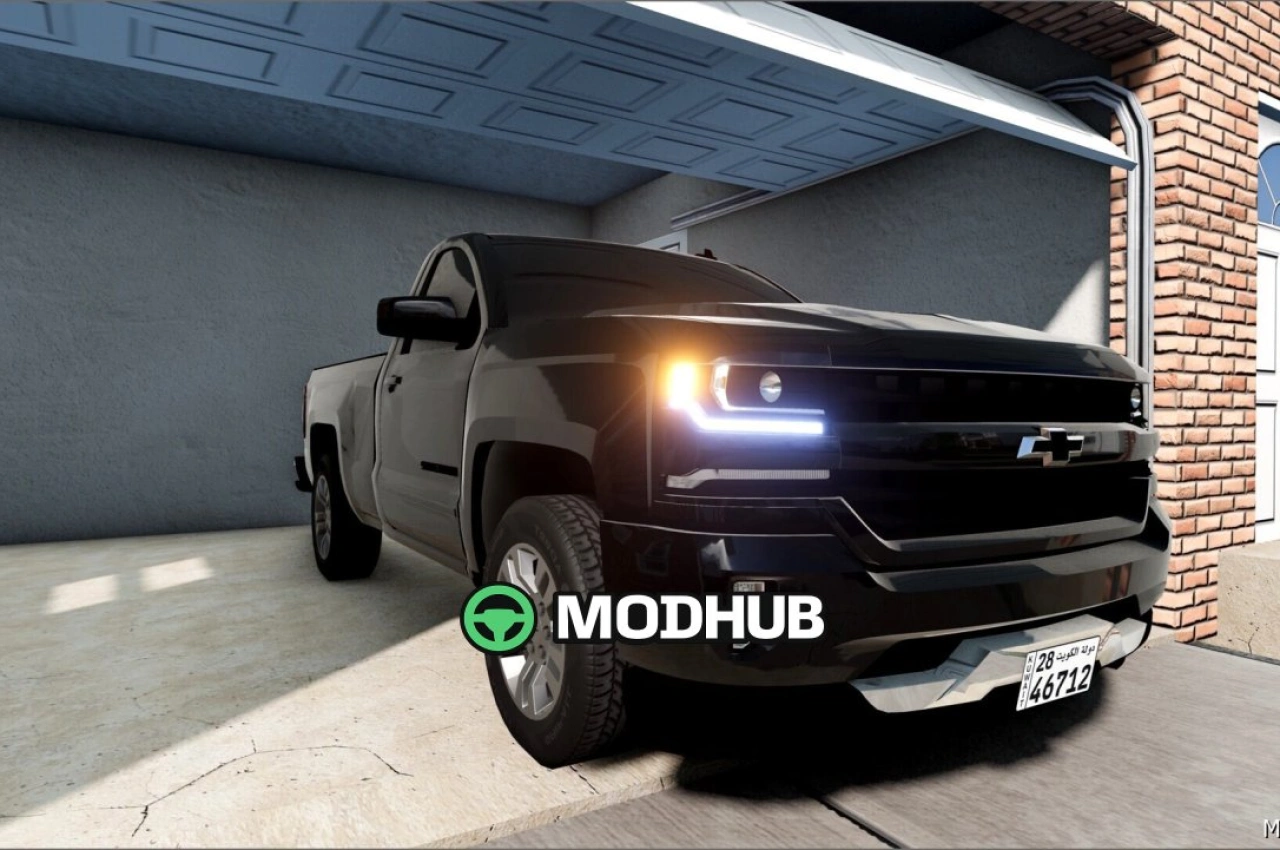 Пікап Chevrolet Silverado 2016-2018 для BeamNG.drive