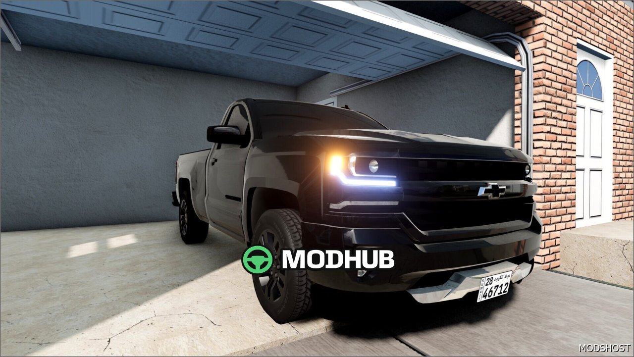 Пікап Chevrolet Silverado 2016-2018 для BeamNG.drive