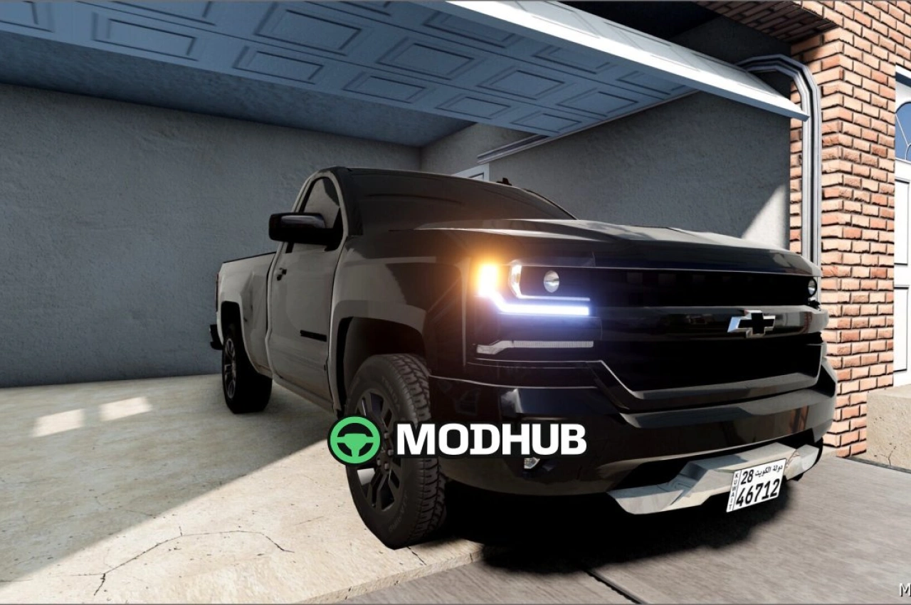 Пікап Chevrolet Silverado 2016-2018 для BeamNG.drive