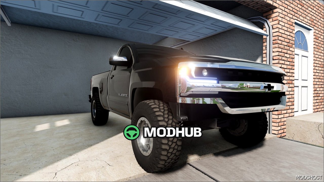 Пікап Chevrolet Silverado 2016-2018 для BeamNG.drive