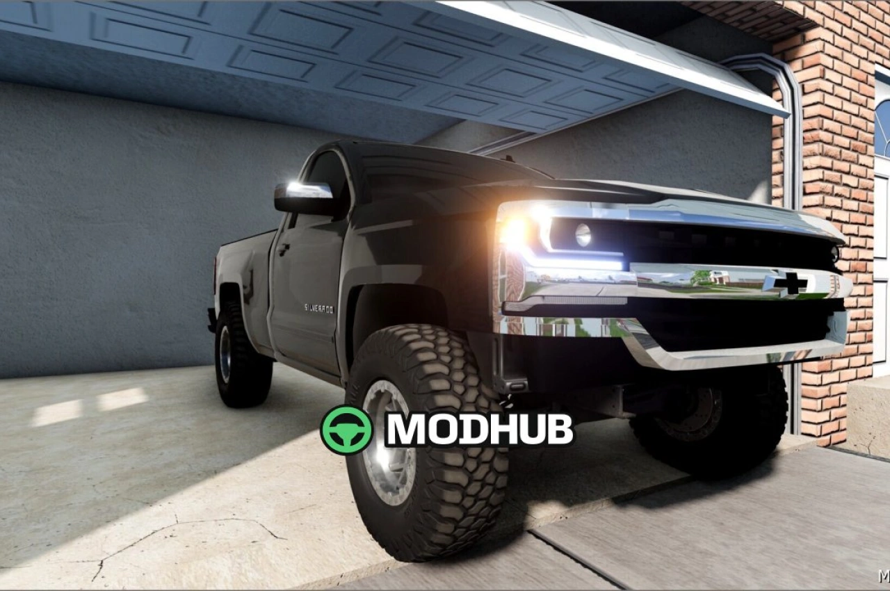 Пікап Chevrolet Silverado 2016-2018 для BeamNG.drive