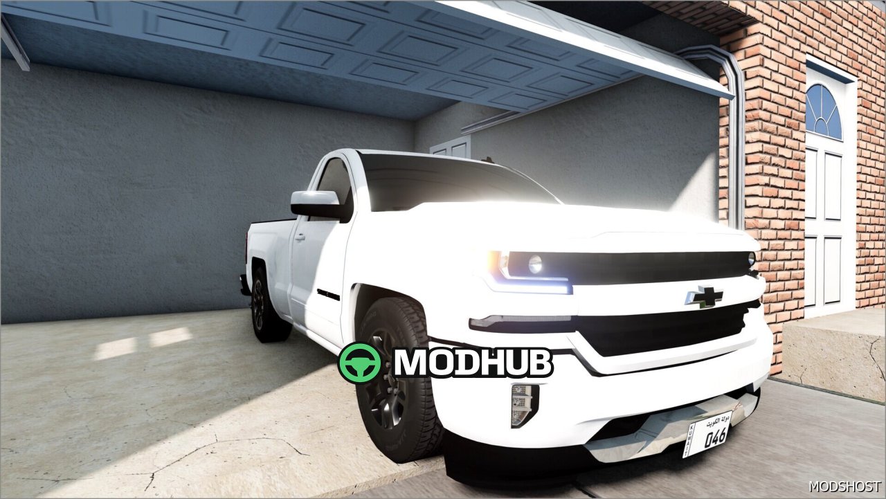 Пікап Chevrolet Silverado 2016-2018 для BeamNG.drive