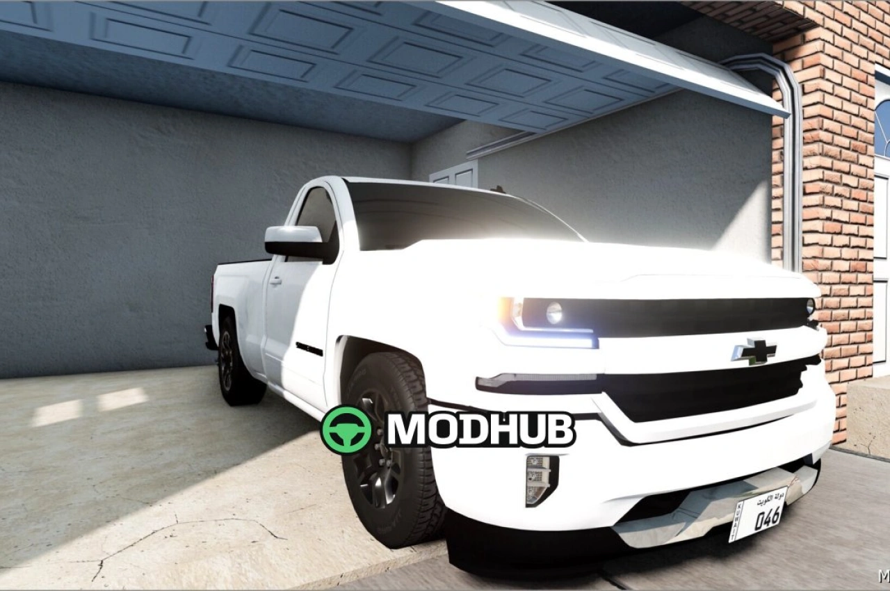 Пікап Chevrolet Silverado 2016-2018 для BeamNG.drive