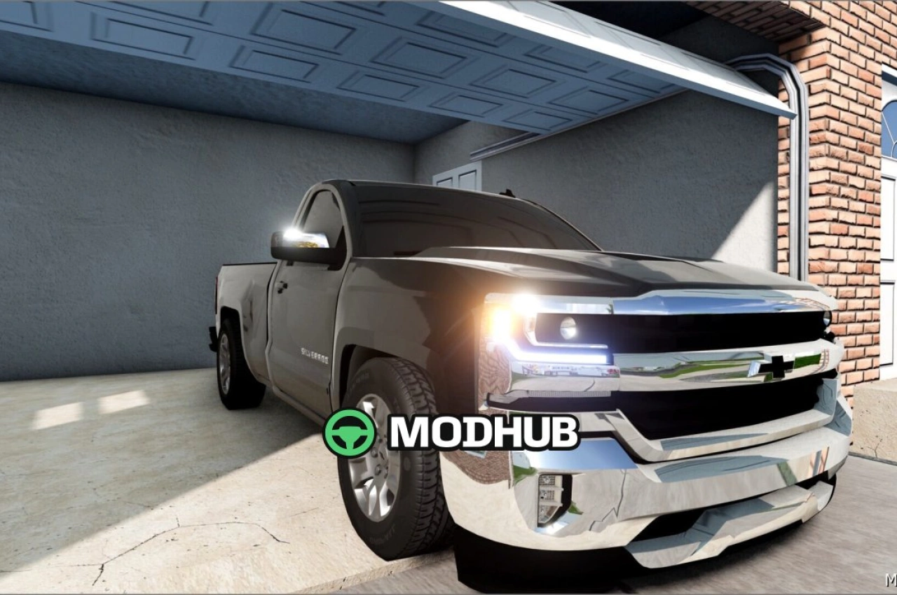 Пікап Chevrolet Silverado 2016-2018 для BeamNG.drive