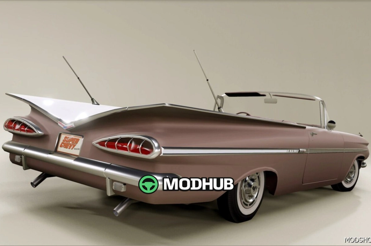 Автомобілі Chevrolet B Body 1959 для BeamNG.drive