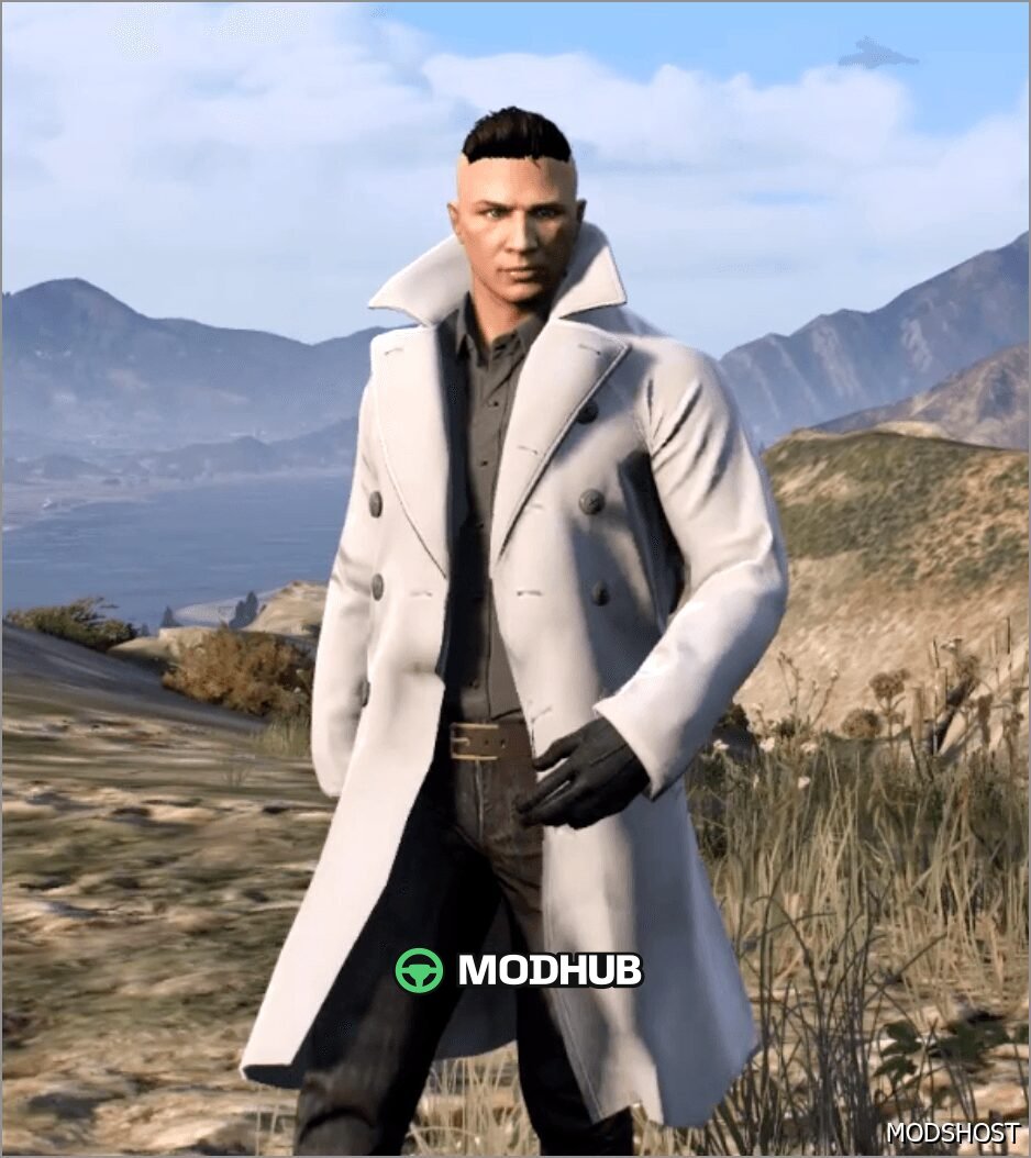 Пальто з тканинною фізикою для GTA 5