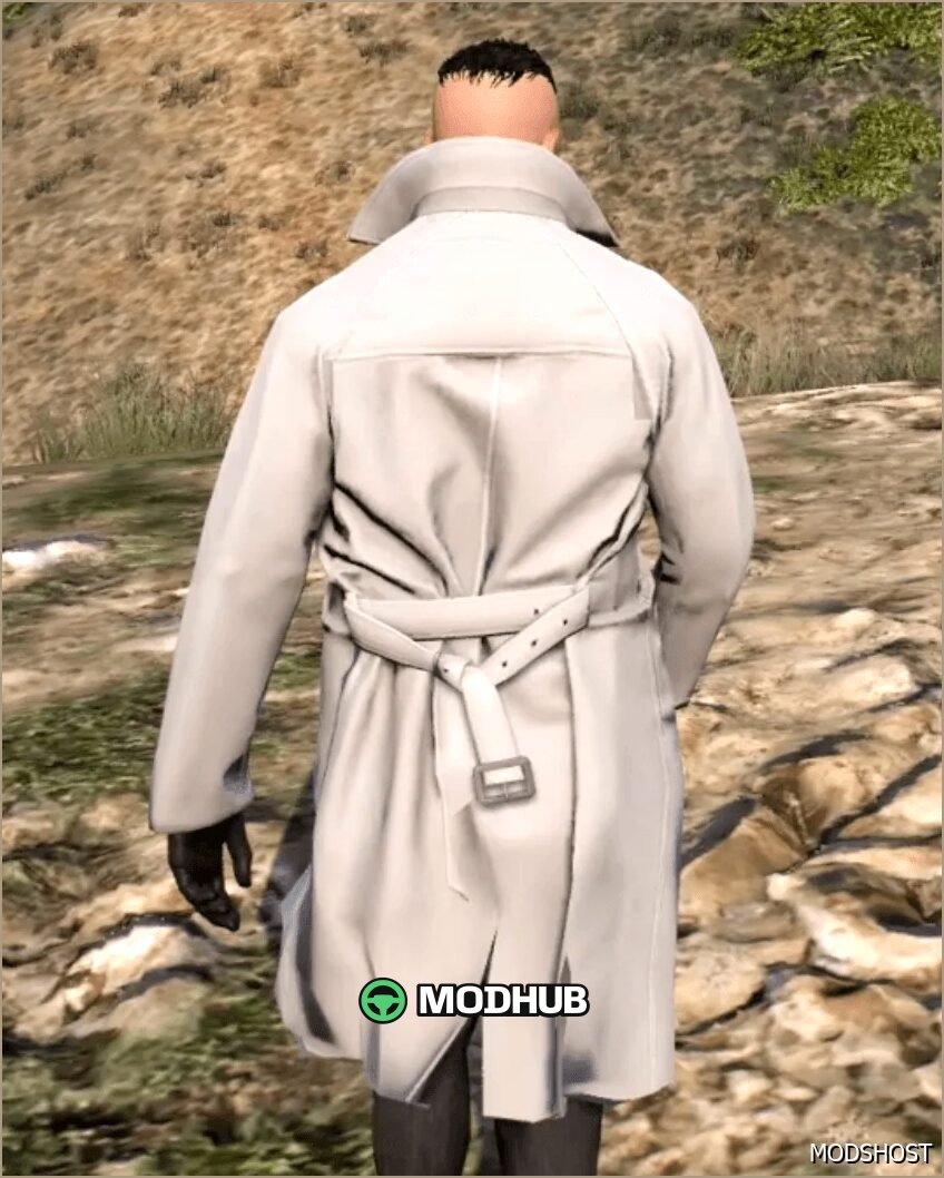 Пальто з тканинною фізикою для GTA 5